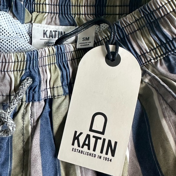 Katin Kenwood Volley Striped Swim Shorts - Picture 7 of 8